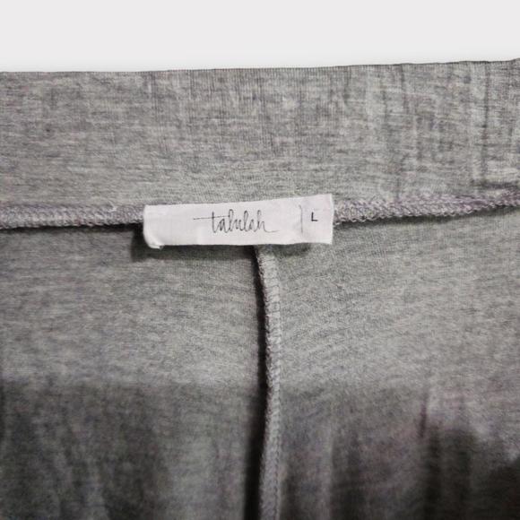 Talulah Cozy Sleep Shorts,  Size Large, Heather Gray - Picture 2 of 5